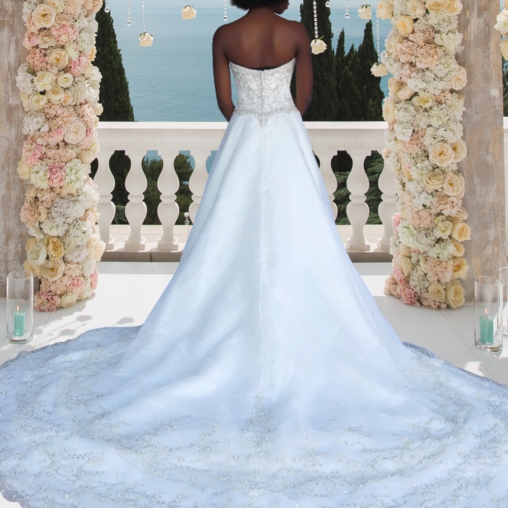 Stunning breathtaking princess wedding dress NEVER WORN!